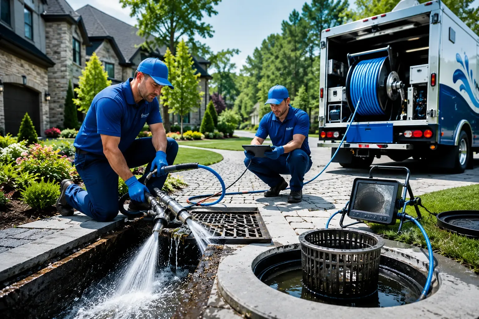 Local outdoor drain cleaning professionals in Normalville, PA