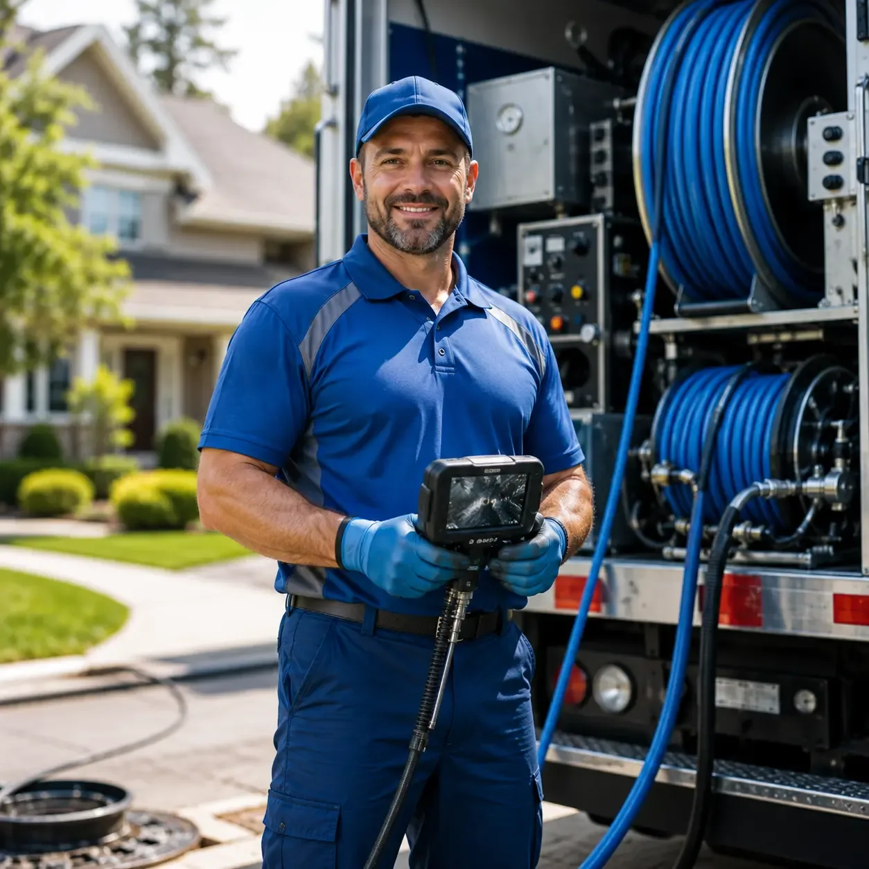 Local outdoor drain cleaning specialists in Normalville, PA